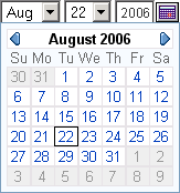 Calendar mode 2